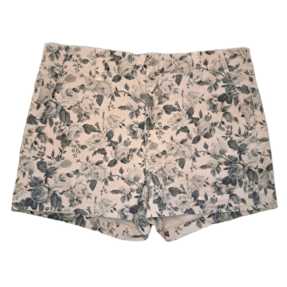 J Brand Pants - J Brand Lola Floral Print Denim Shorts Size 25